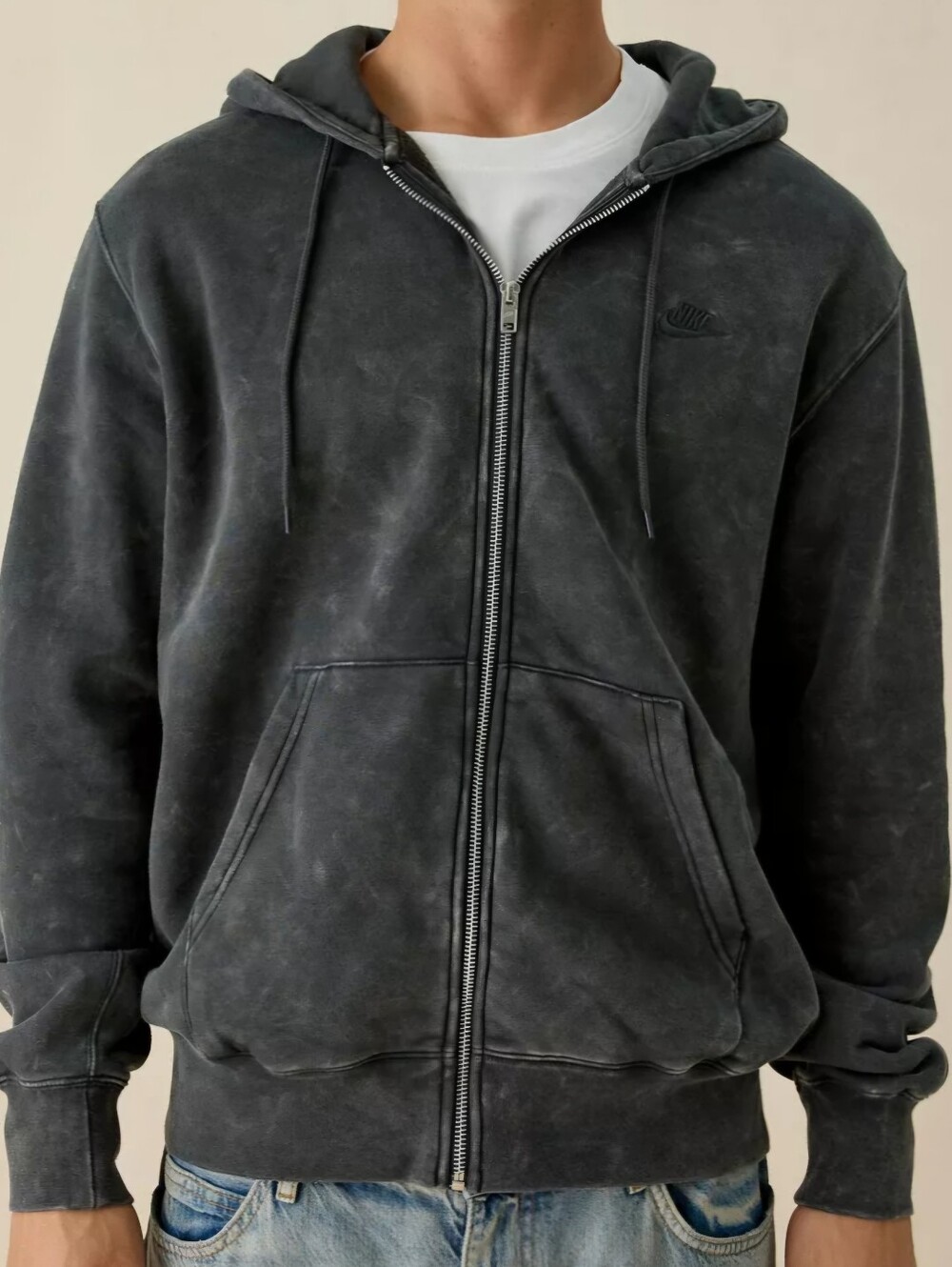 NEW!!! Nike Club Full-Zip Fleece Hoodie Sweatshirt